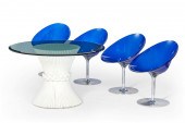 A CONTEMPORARY DINING TABLE AN
