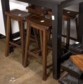 A CONTEMPORARY EBONIZED WOOD P
