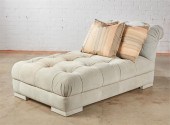 A CONTEMPORARY FULLY UPHOLSTER