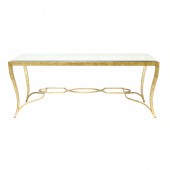A CONTEMPORARY GILT WROUGHT IR