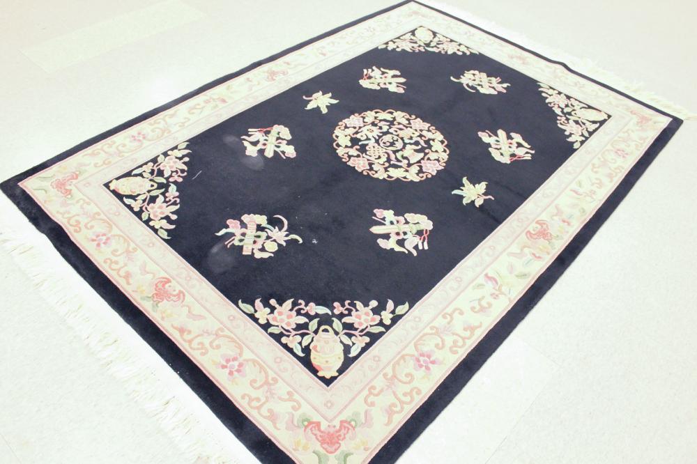 A CONTEMPORARY HAND KNOTTED CHINESE