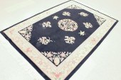 A CONTEMPORARY HAND KNOTTED CH