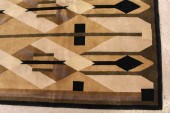 A CONTEMPORARY HAND KNOTTED IN