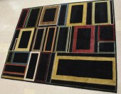 A CONTEMPORARY HAND KNOTTED NE