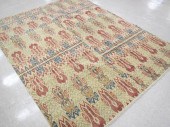 A CONTEMPORARY HAND KNOTTED OR