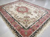 A CONTEMPORARY HAND KNOTTED PE