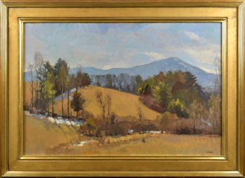 A contemporary James Coe oil on