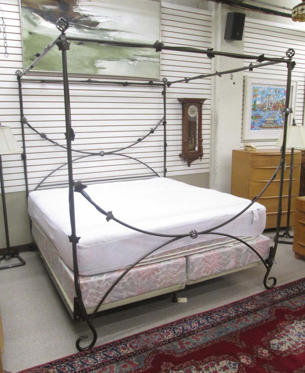 A CONTEMPORARY KING IRON CANOPY