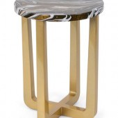 A Contemporary Lacquered Lamp