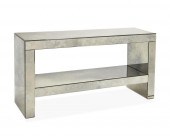A CONTEMPORARY MIRRORED GLASS