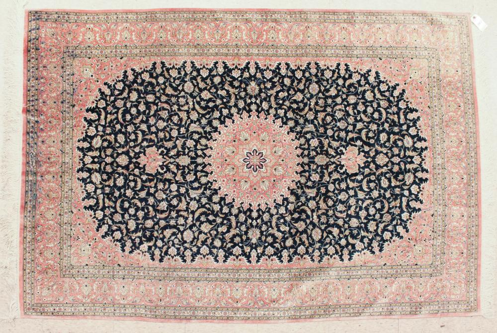 A CONTEMPORARY ORIENTAL SILK AREA