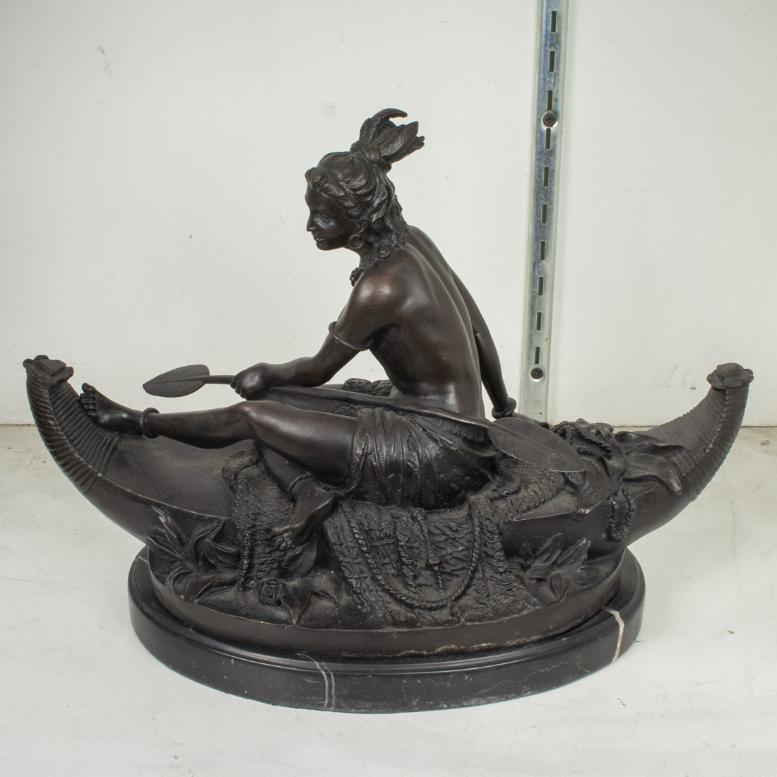 A CONTEMPORARY PATINATED BRONZE