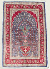 A CONTEMPORARY PERSIAN SILK PR