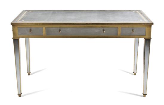 A Contemporary Polished Brass and