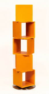 A CONTEMPORARY ROTATING ORANGE