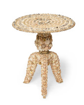 A CONTEMPORARY SHELL-ENCRUSTED