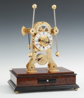 A Contemporary Skeleton Clock