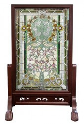 A CONTEMPORARY STAINED GLASS S