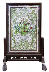 A CONTEMPORARY STAINED GLASS S