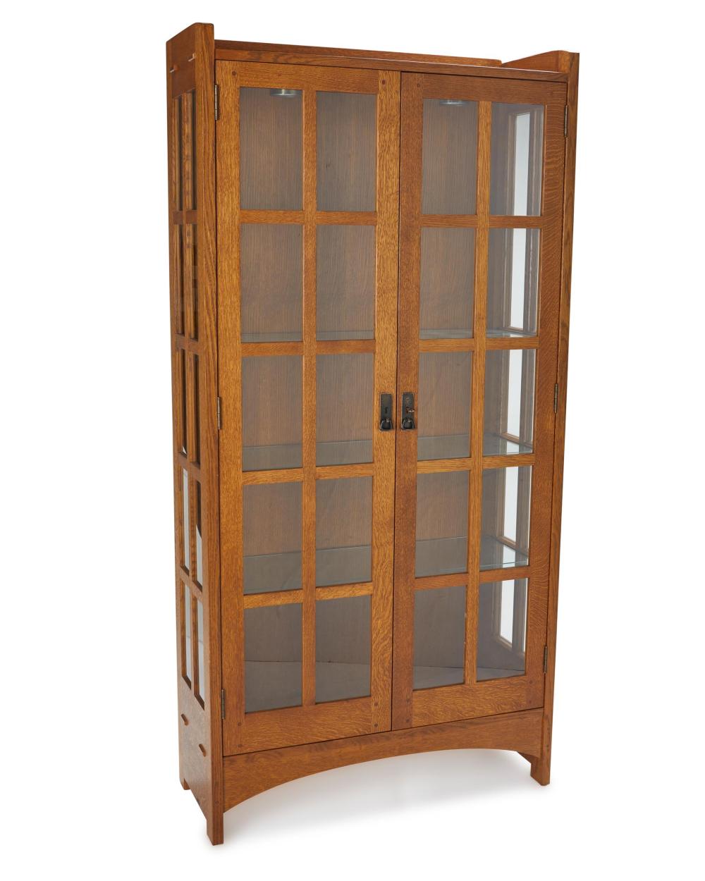 A CONTEMPORARY STICKLEY DOUBLE-DOOR