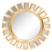 A Contemporary Sunburst Mirror