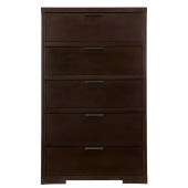 A CONTEMPORARY TALL CHEST OF D