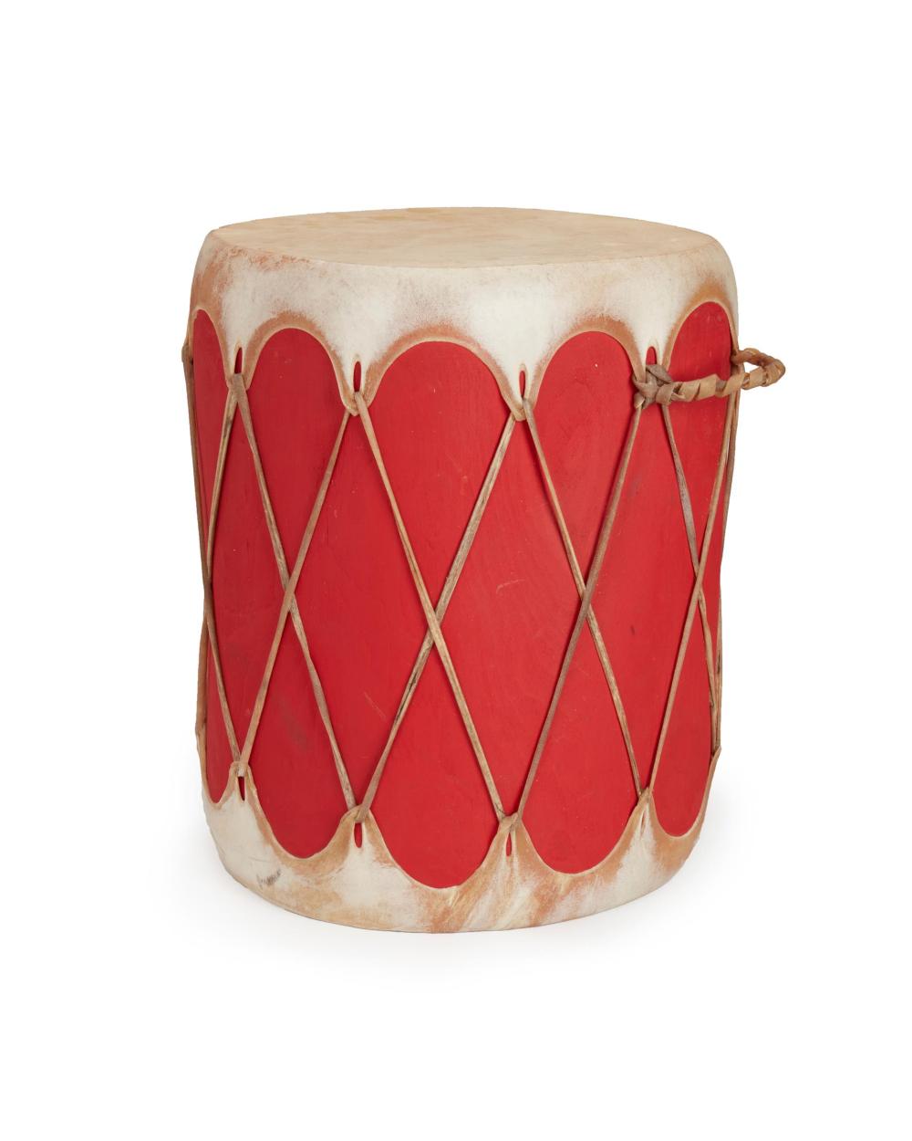 A CONTEMPORARY TAOS PUEBLO DRUMA
