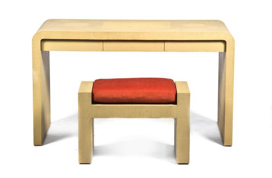 A Contemporary Vanity having a