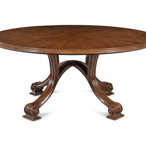 A Contemporary Walnut Dining