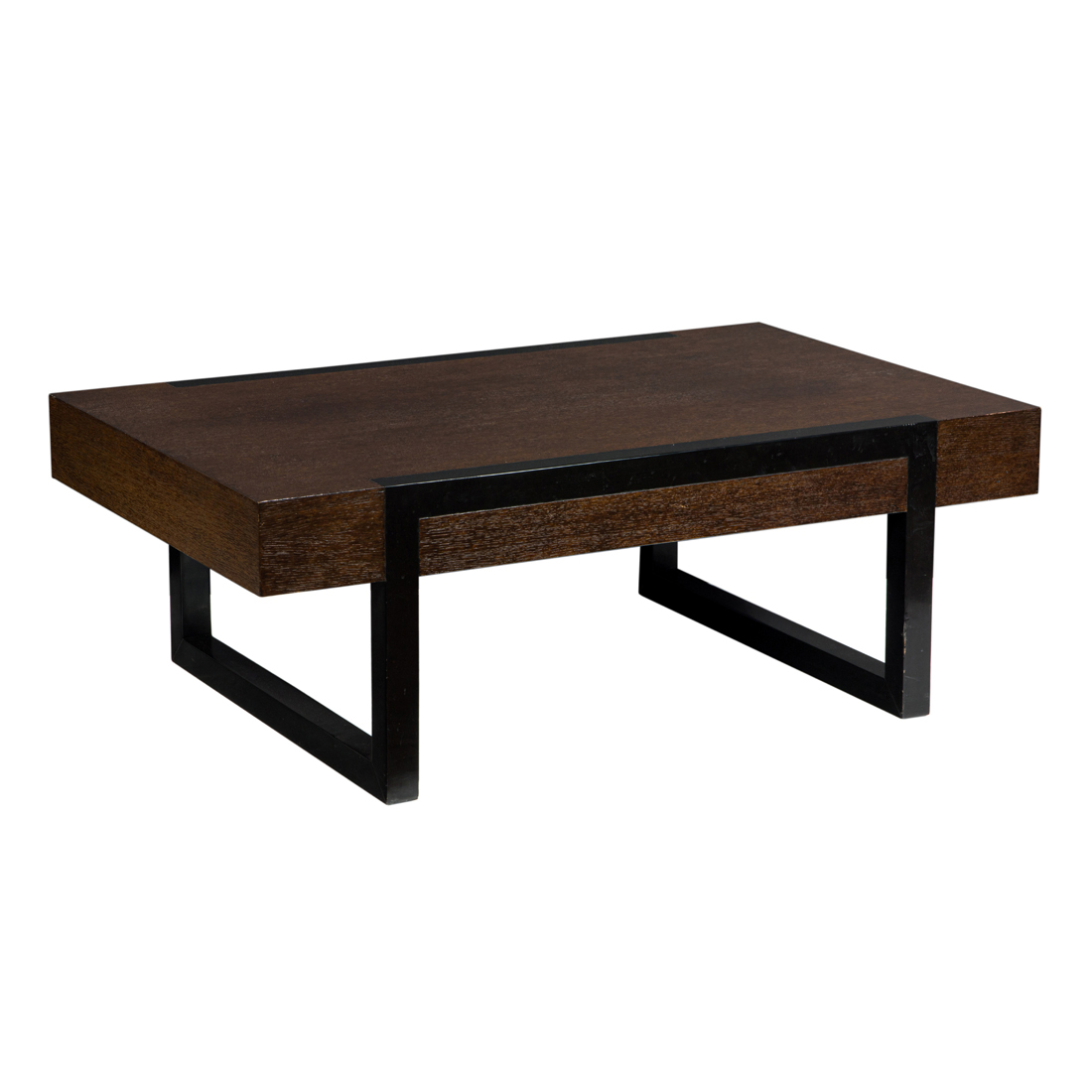 A CONTEMPORARY WOOD BLOCK COFFEE