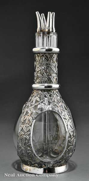 A Continental .950 Silver Overlay