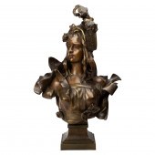 A CONTINENTAL ART NOUVEAU PATI