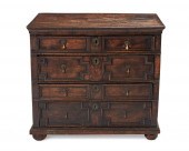 A CONTINENTAL BAROQUE CHEST OF