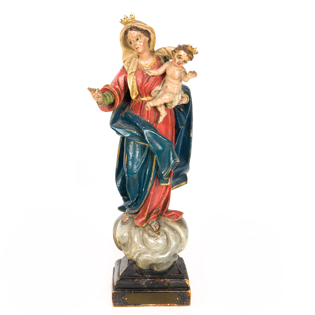 A CONTINENTAL BAROQUE POLYCHROME