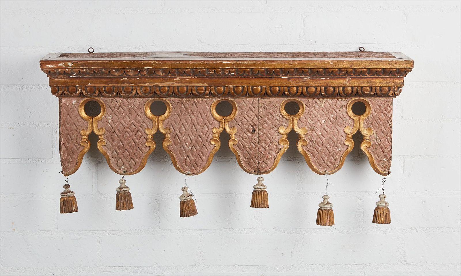 A CONTINENTAL BAROQUE STYLE HANGING