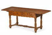 A CONTINENTAL BAROQUE WALNUT L