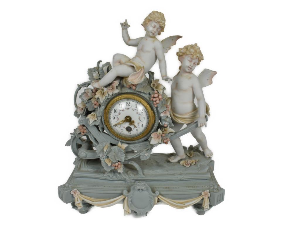 A CONTINENTAL BISQUE PORCELAIN