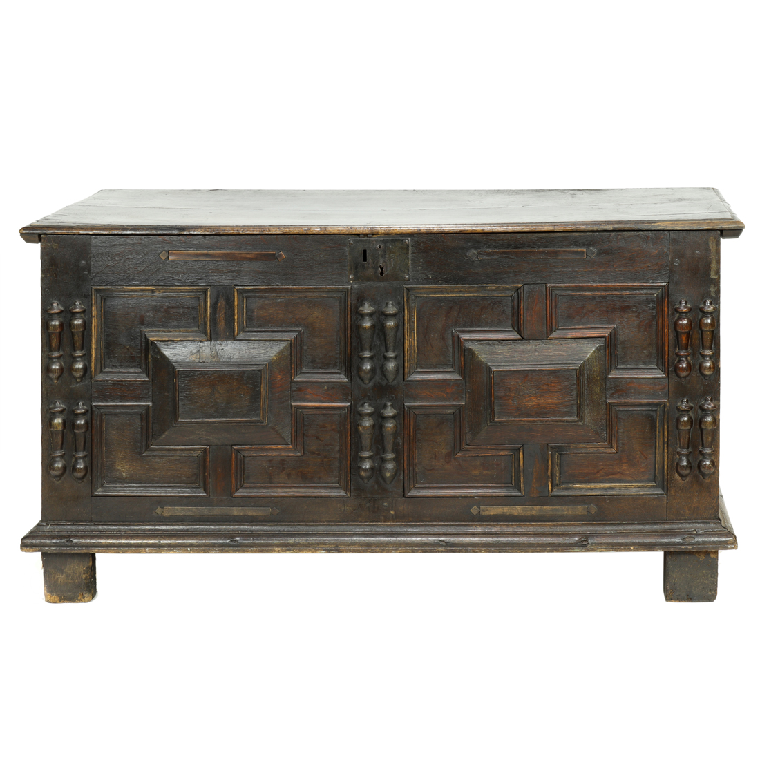 A CONTINENTAL BLANKET CHEST A