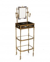 A CONTINENTAL BRASS AND PIETRA
