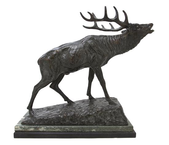 A Continental Bronze Animalier