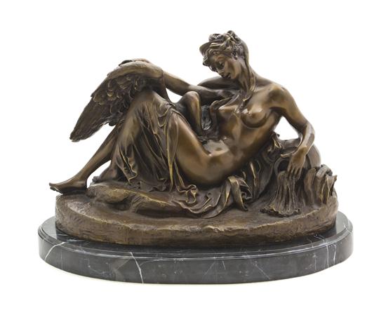 A Continental Bronze Figural
