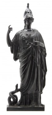 A Continental Bronze Figure af