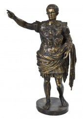 A Continental Bronze Figure af