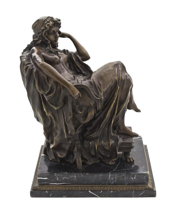 A Continental Bronze Figure