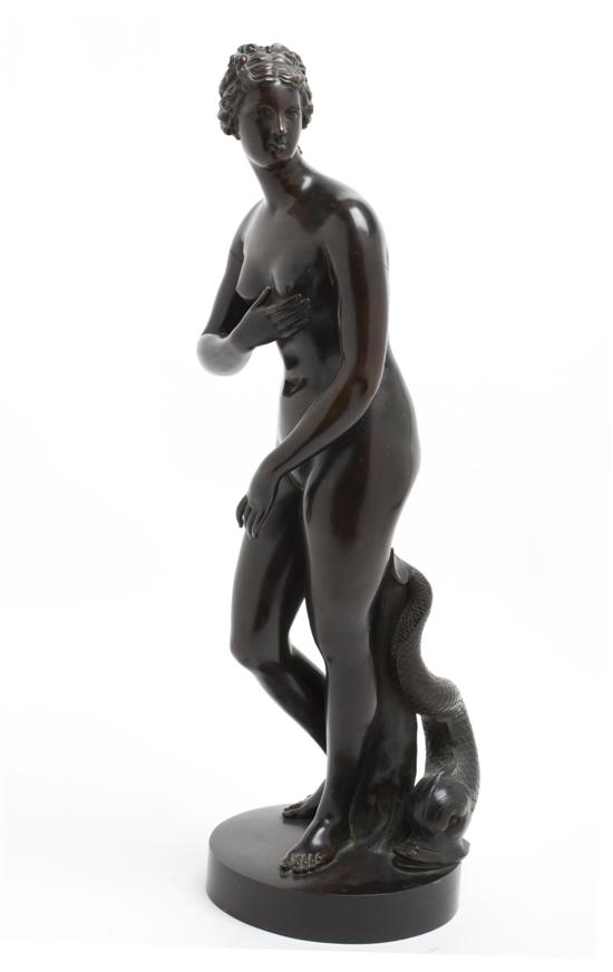 A Continental Bronze Figure