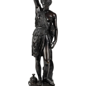 A Continental Bronze Figure of