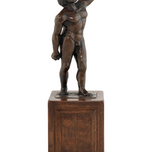 A Continental Bronze Figure of a