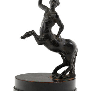 A Continental Bronze Model of a
