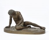 A CONTINENTAL BRONZE MODEL OF