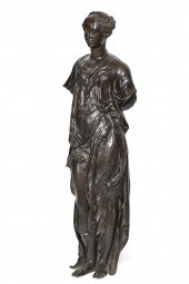 A CONTINENTAL BRONZE MODEL OF